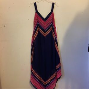 Blue/pink Spring Dress